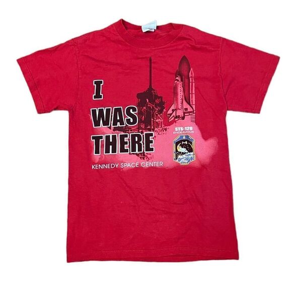 KENNEDY SPACE CENTER I WAS THERE STS-134 ENDEAVOR Delta Pro T-Shirt Small - Picture 1 of 5